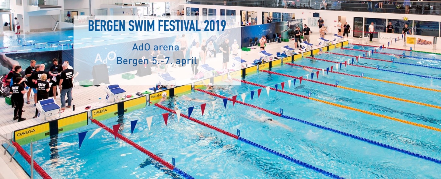 Bergen Swim Festival 2019: BSK stiller med 8 av våre topp-svømmere på internasjonalt stevne